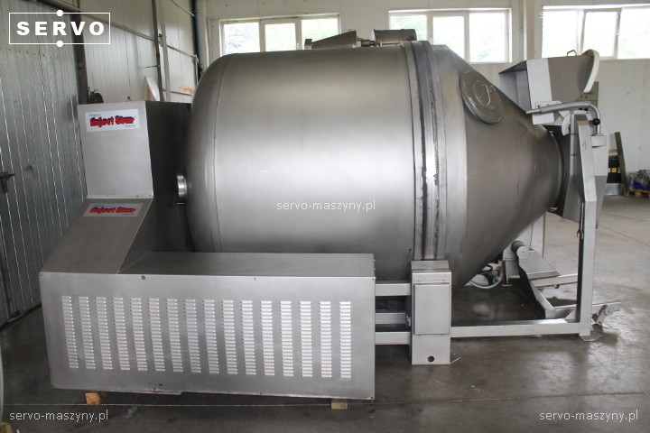 Vacuum tumbler from 600 to 6000 l