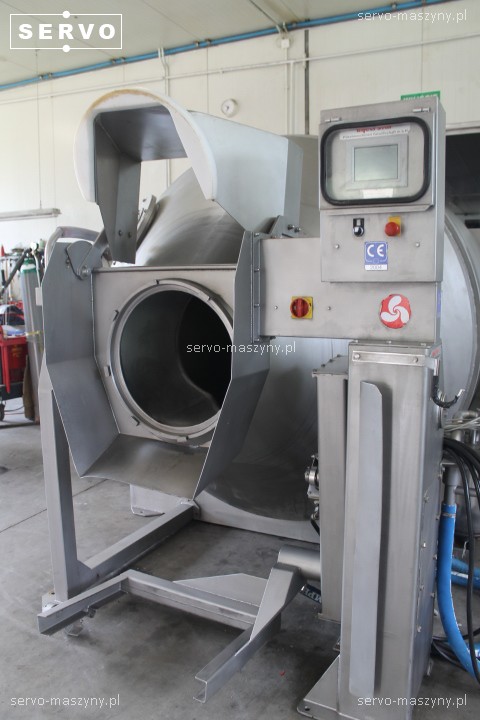 Vacuum tumbler from 600 to 6000 l
